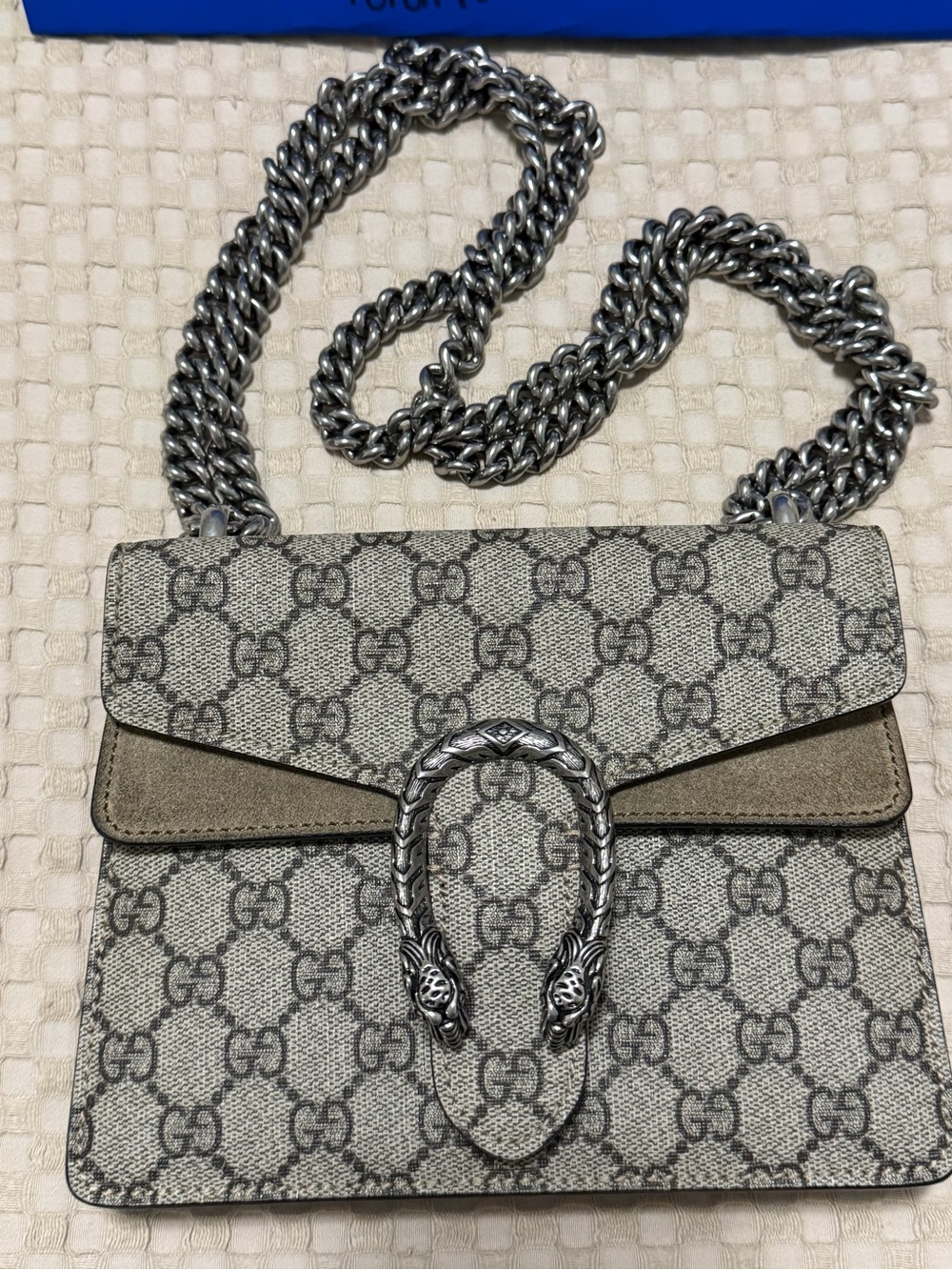 Gucci GG Supreme Dionysus Mini Shoulder Bag